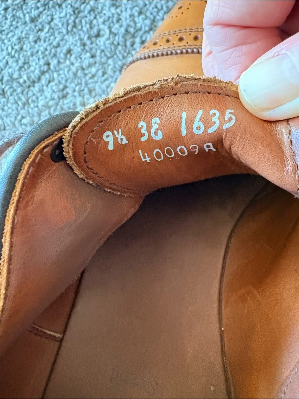 Allen Edmonds classic wingtip